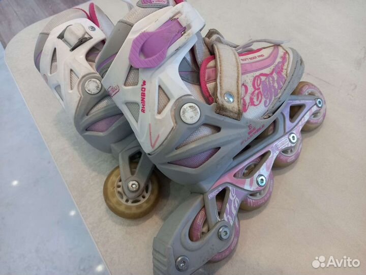 Роликовые коньки детские раздвижные