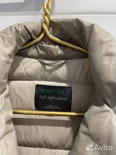 Куртка пуховик benetton