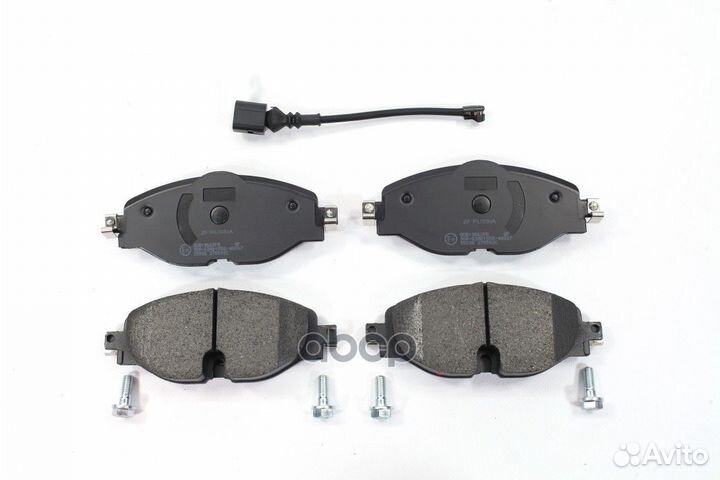 Колодки тормозные передние VW golf VII (2012)