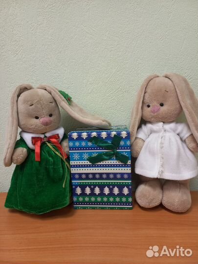 Зайка ми Рождество 25 см