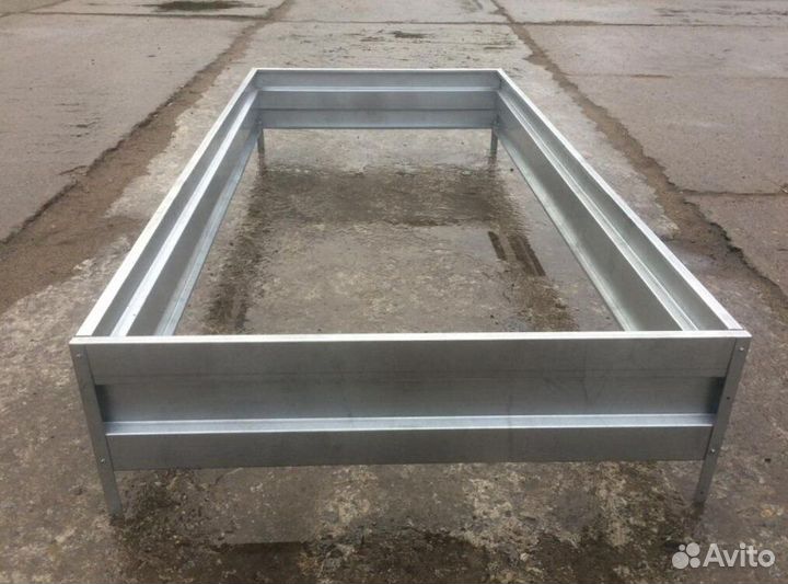 Грядка цветная 1м х 2,5м х 32см