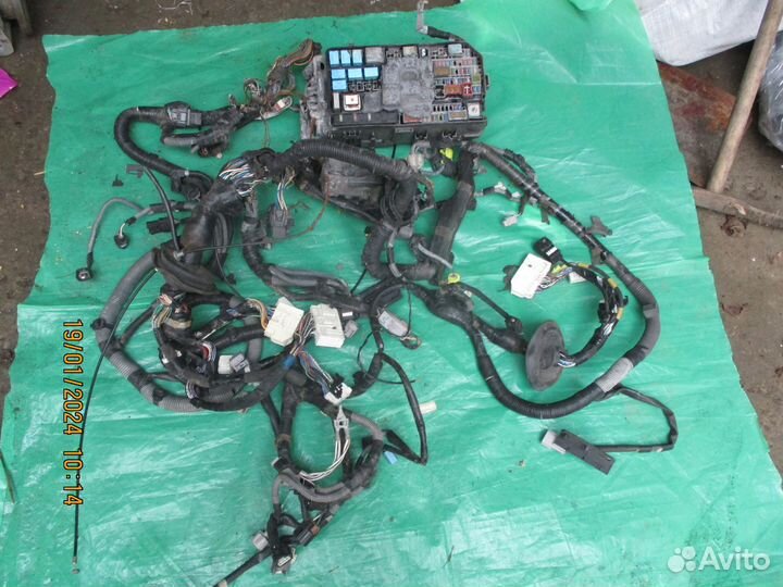 Прадо 150 2009-2013 проводка под капот