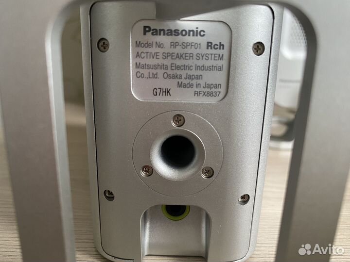 Колонки металлические panasonic rp-spf01