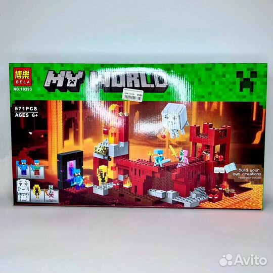 Конструктор My World Bela 10393 «Крепость мира»