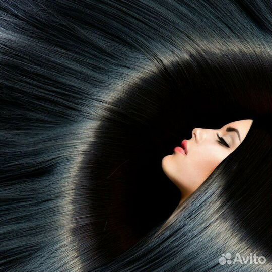 Кератиновое выпрямление волос