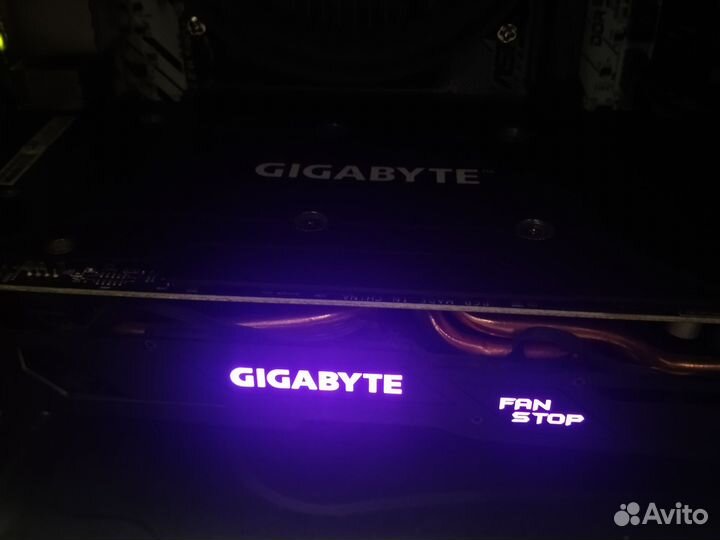 Видеокарта RX590 8Gb Gigabyte