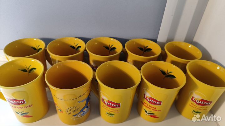 Коллекция кружек для чая Липтон/Lipton