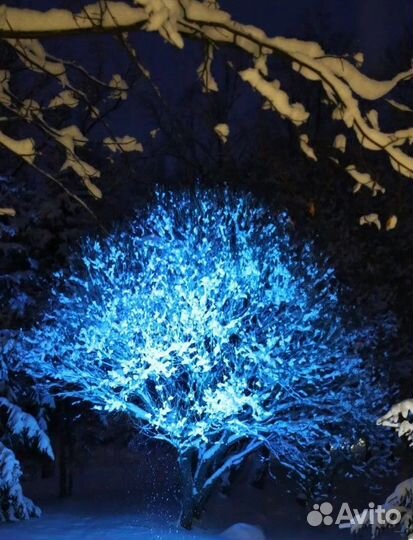 Прожектор 30W синий LL-903 IP65 41522