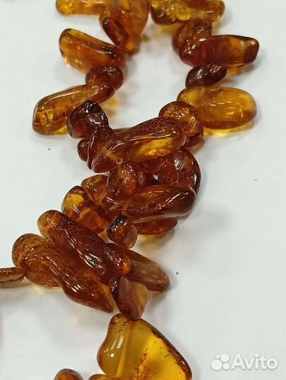 Бусы янтарь СССР