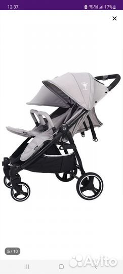 Прогулочная коляска для двойни Rant biplane