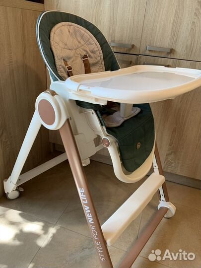 Стульчик для кормления happy baby berny v2