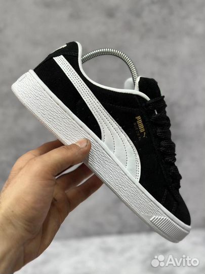 Puma Suede Black White