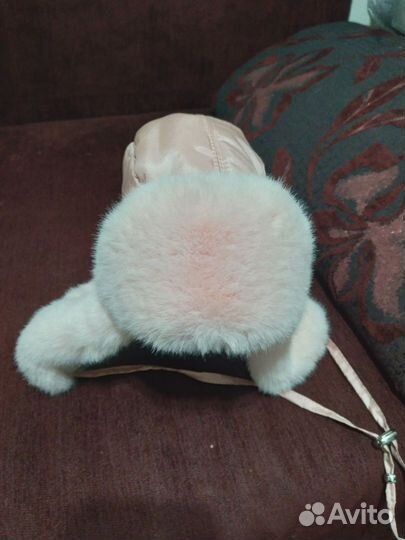 Шапка шлем для девочки