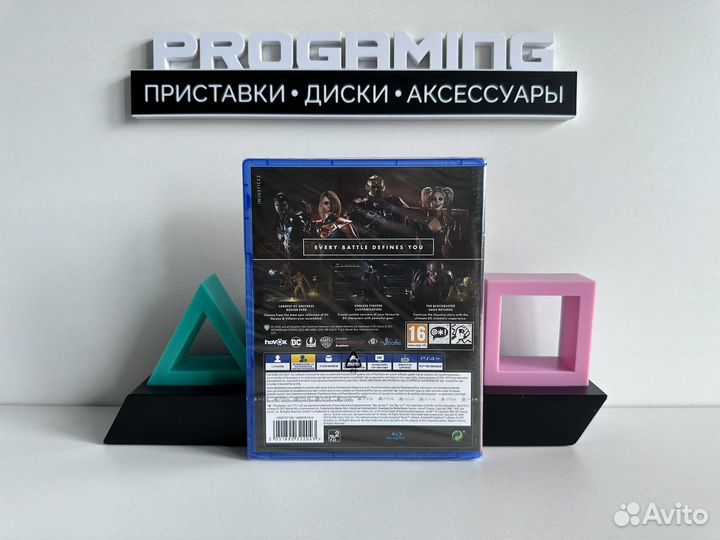 Injustice 2 новый диск для sony ps4
