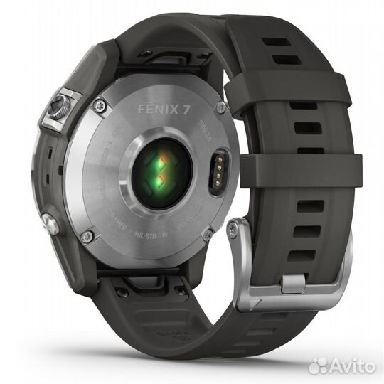 Garmin Fenix 7 Silver Silver with Graphite Band