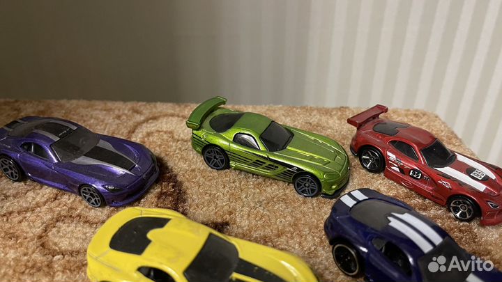 Hot wheels viper & pagani