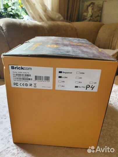 Уличная IP камера беспроводная Brickcom WOB-100Ap