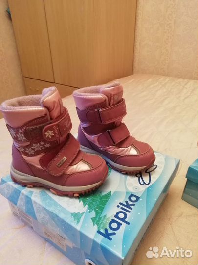 Зимние ботинки для девочки