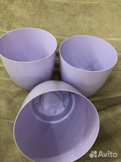 Сиреневый горшок 2л (новый)