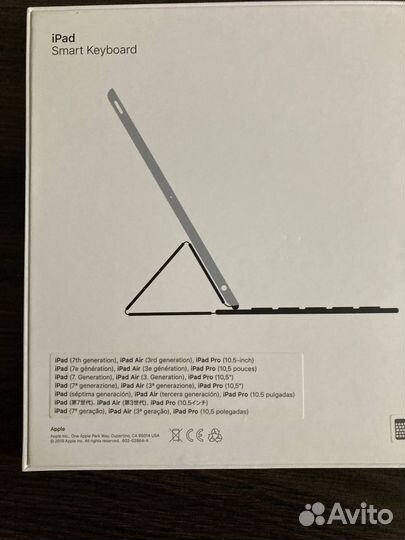 Беспроводная клавиатура Apple iPad Smart Keyboard