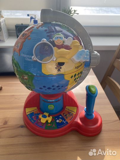 Детский обучающий глобус vtech