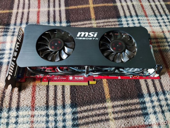 Видеокарта gtx260