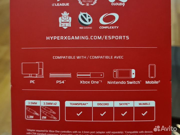 Наушники HyperX Cloud Alpha