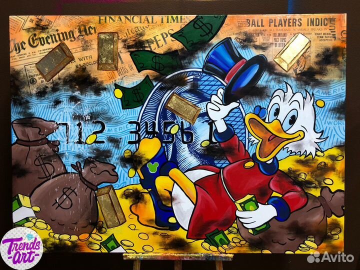 Картины Alec Monopoly оригинал репродукция копия