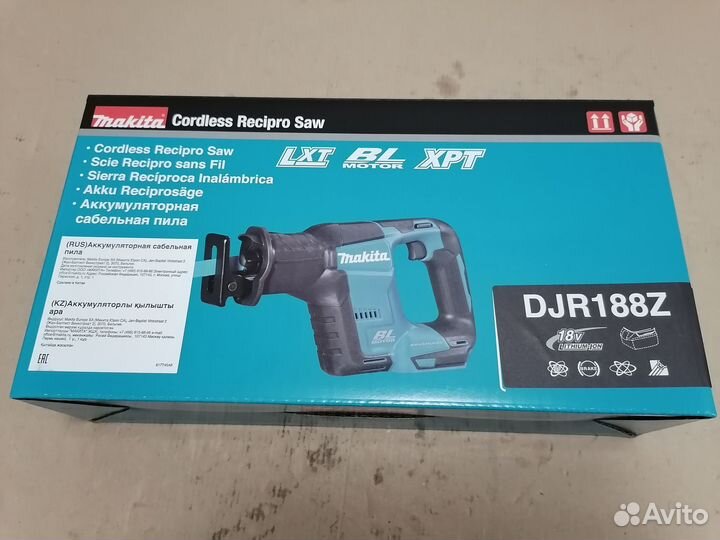 Cабельная пила Makita DJR188z (новая)