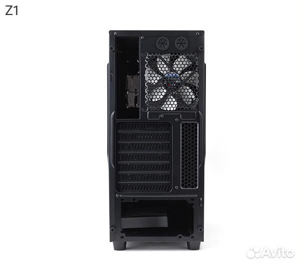 Корпус Zalman Z1 Miditower Без бп чёрный, Z1