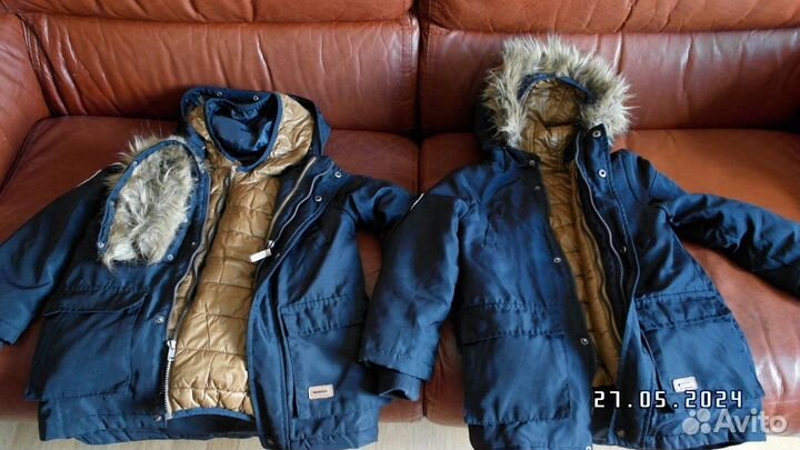 Парка reserved 122 р для двойни близнецов