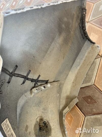 Бампер задний kia rio 4