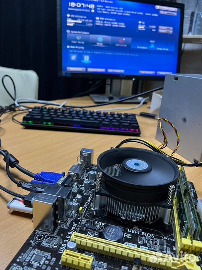 Материнская плата asus B85M-K LGA1150