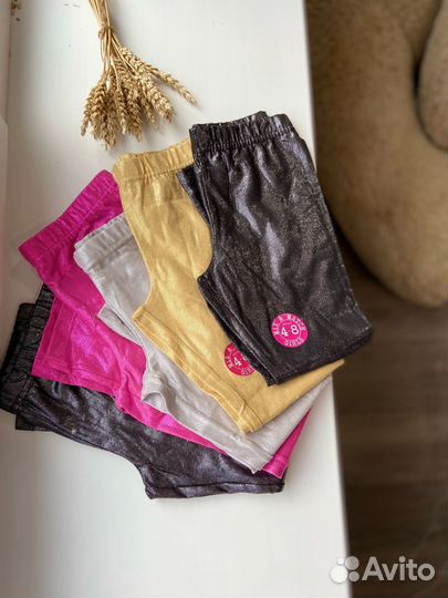 Лосины блестящие на девочку Mix&Match