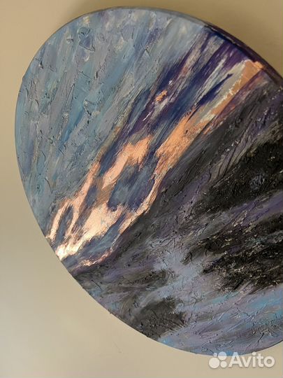 Интерьерная картина «Бронзовый закат»