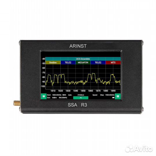 Arinst SSA R3 анализатор спектра 24мгц - 12ггц