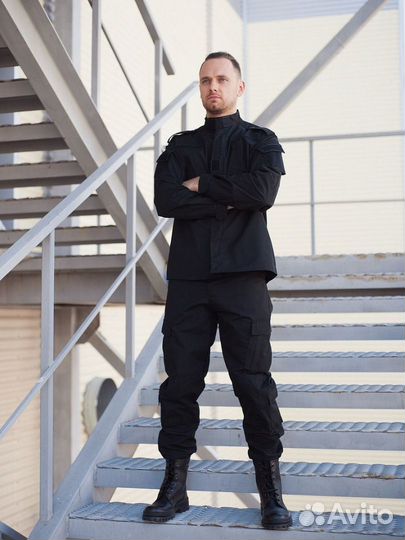 Тактический костюм ACU Gen1 (black/чёрный)