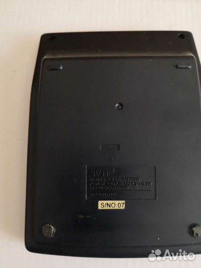 Калькуляторы : sharp EL-832 и staff