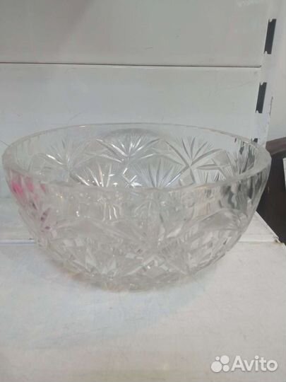 Хрустальная ваза для фруктов