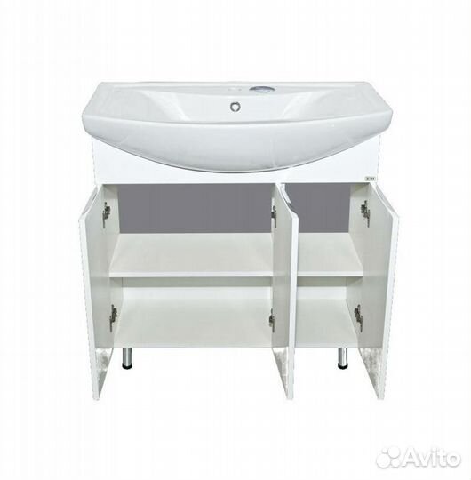 Тумба с раковиной Misty Лаванда Э-Лав01100-011Пр