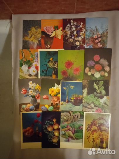 Открытки по теме Цветы и цветочные композиции