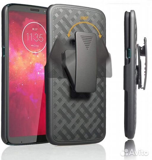 Чехол Verizon Shell / Holster для Moto Z3 / Play