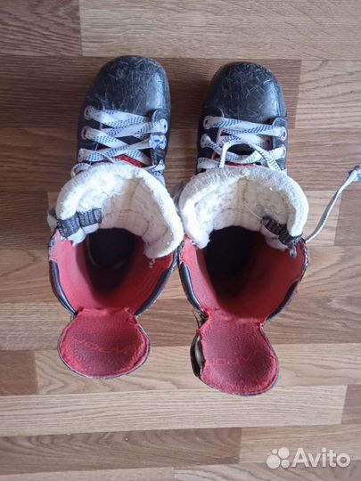 Хоккейные коньки бауэр детские