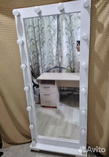 Гримёрное Зеркало с подсветкой