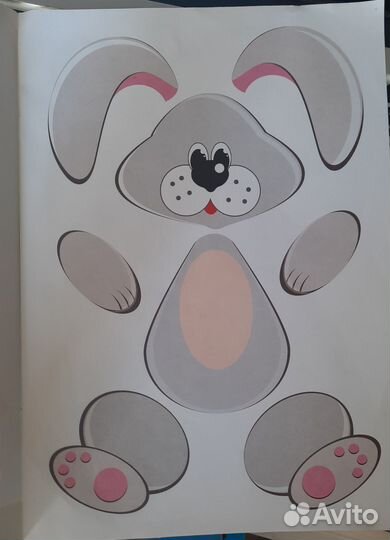 Аппликации для детей 3 шт