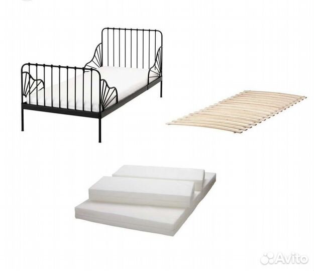 Кровать растущая икеа Minnen