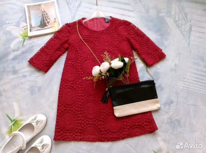 Платье кружевное Зара 118