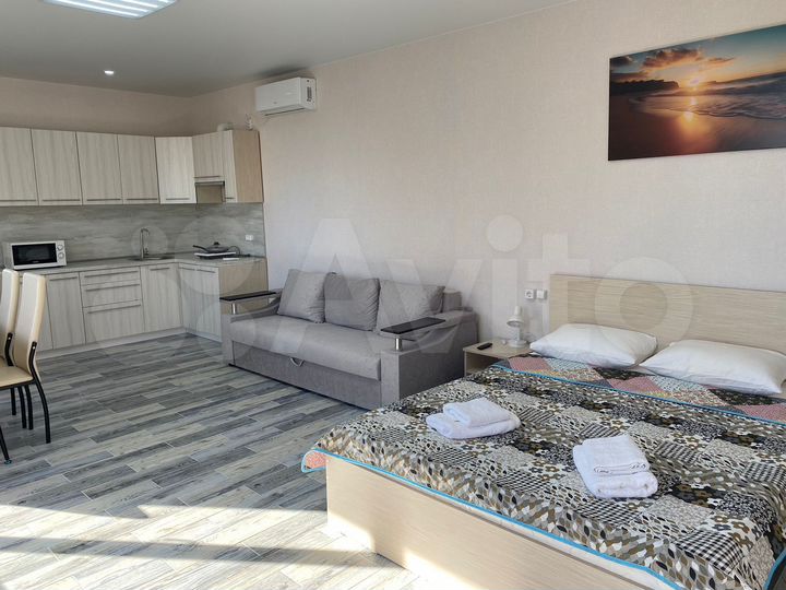 1-к. апартаменты, 40 м², 2/2 эт.