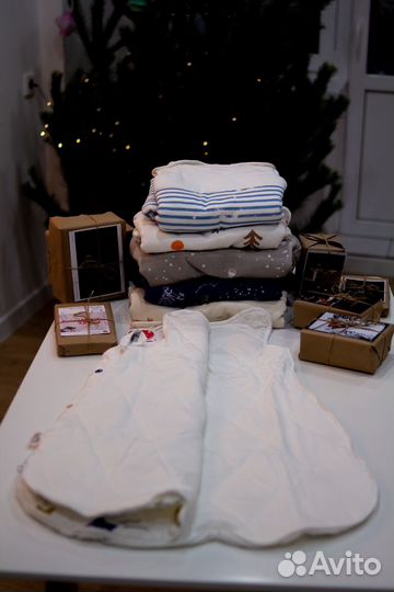 Спальный мешок для малыша. Одеяло. Пижама