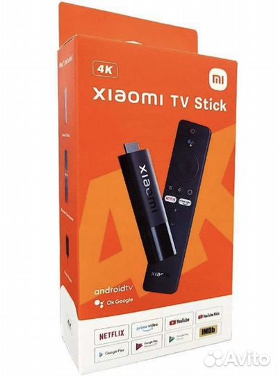 Smart-TV приставка Xiaomi Mi 4K TV Stick Новая